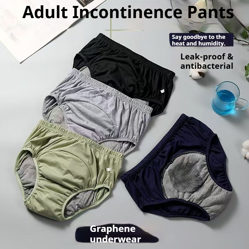 Diapering - Graphene antibacteriële luiers voor volwassenen, lekvrij,