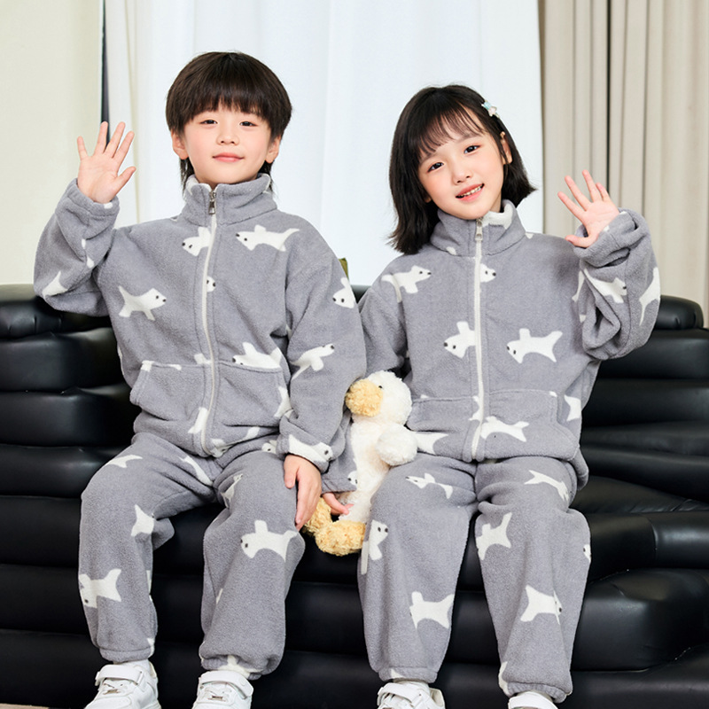 Winterpyjamaset van dikke flee - Toddler Boy Winter Fleece Jacket recensie en prijs