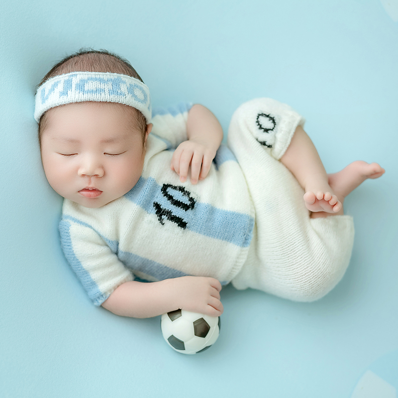 Voetbal Baby Thema Pasgeboren  - Infant Photography Props Outfit recensie en prijs