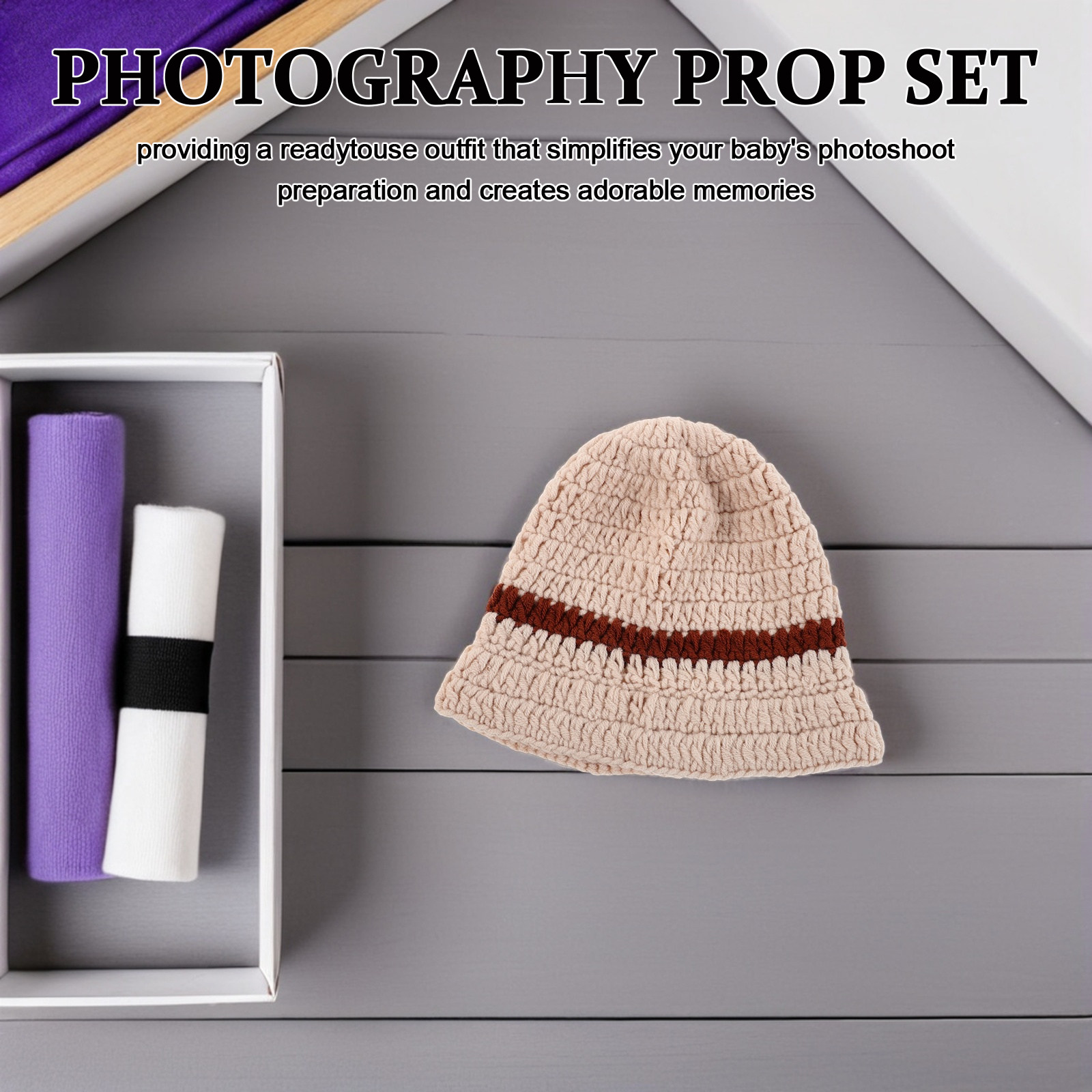 1 Set Baby Cowboy Outfit Beige - Infant Photography Props Outfit recensie en prijs