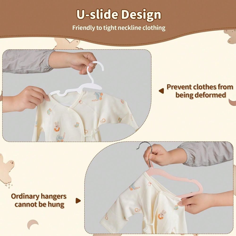 70 100-pack kinderhangers Plas - Baby Clothes recensie en prijs